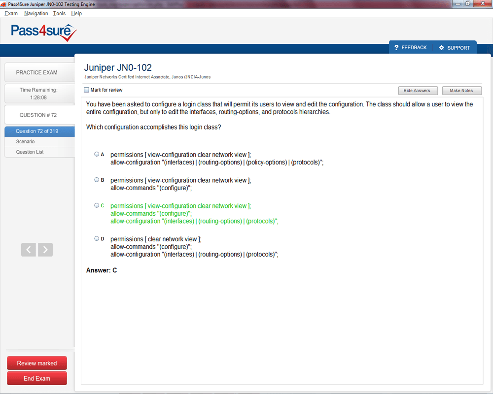 JN0-1103 Zertifikatsfragen