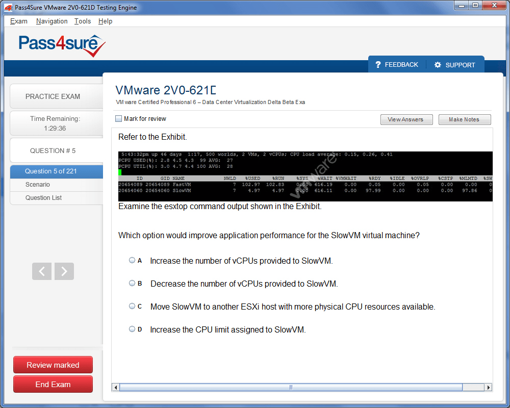 exam ielts dumps 621D Pass Exam, 2V0 621D 2V0 Questions, VMware Exam 2V0