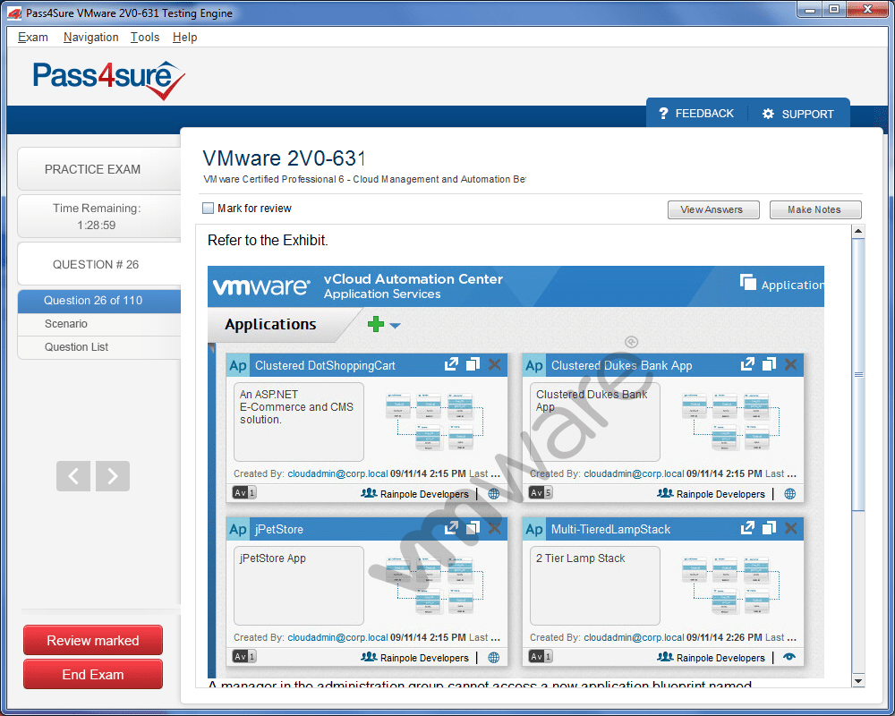 toefl dumps exam Exam, Questions, Pass 631 631 2V0 2V0 2V0 Exam 631 VMware