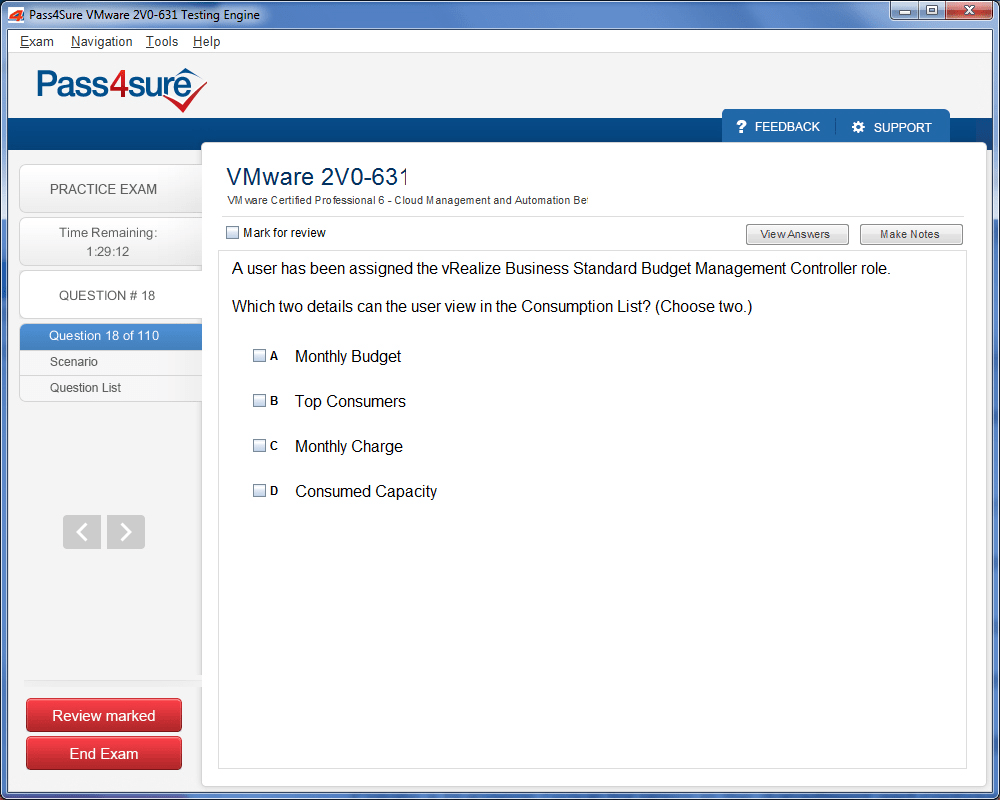 toefl exam dumps 2V0 631 Exam, Pass 631 VMware 2V0 Questions, Exam 631 2V0